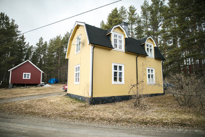 House against sky