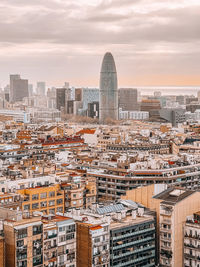 Cityscape against sky