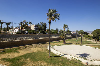 A section of the venetian walls in nicosia, cyprus