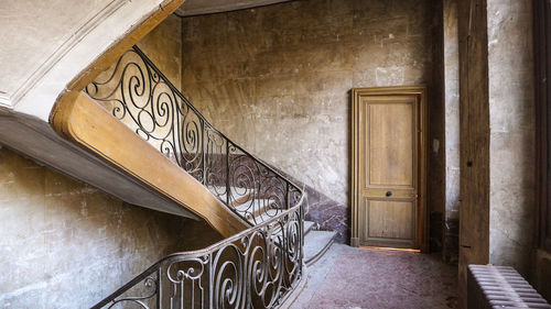 Staircase in corridor