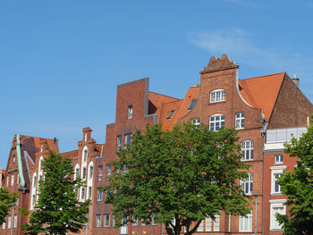 Lübeck at the baltic sea