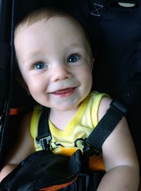 Portrait of cute baby girl