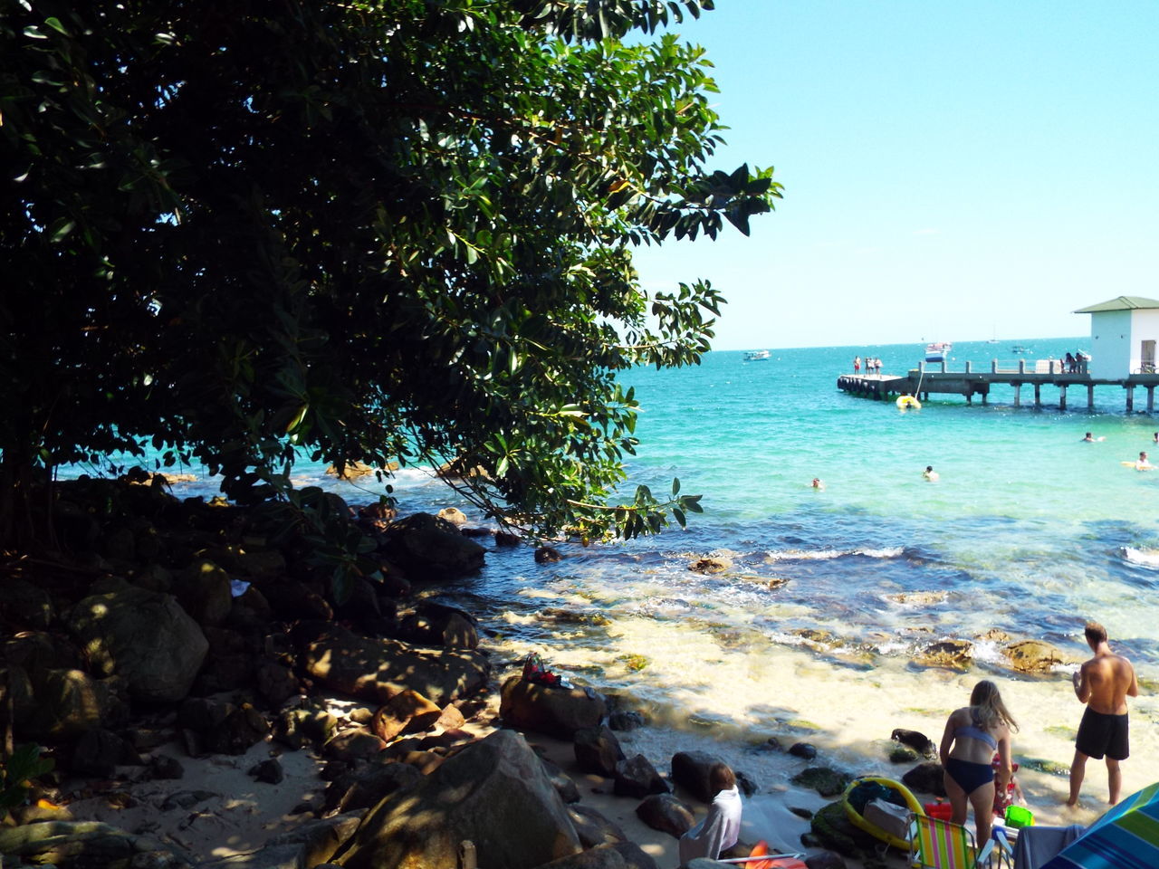 PEOPLE AT BEACH