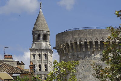 View of historic building against sky