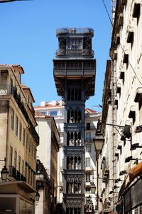 Low angle view of historic building against sky