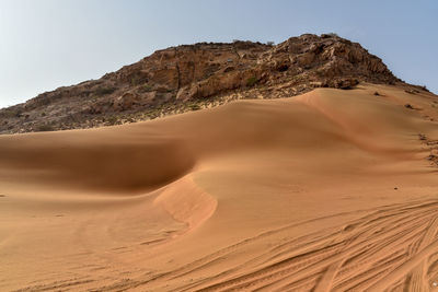 Sharjah desert area, one of the most visited places for off-roading by off roaders