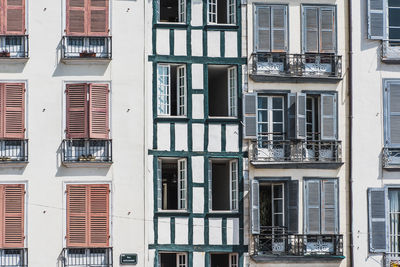 Full frame shot of residential building