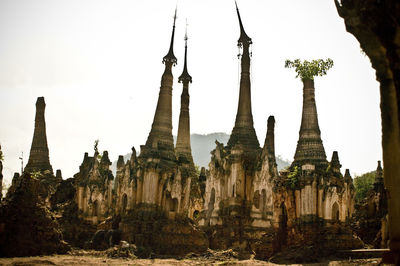 Temple against sky