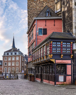 Town hall of aachen, nrw, germany