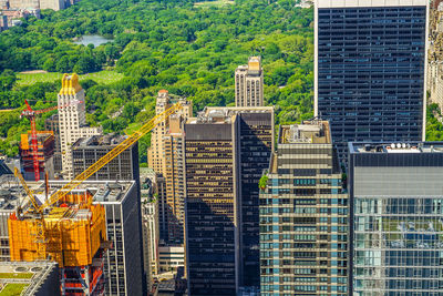 Modern buildings in city