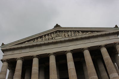 Low angle view of historical building against sky