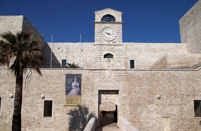 Low angle view of old building