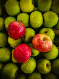 Full frame shot of apples