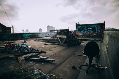 View of cityscape against sky