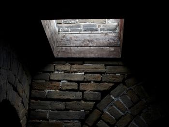 Stack of stone wall