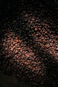 Full frame shot of coffee beans