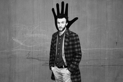 Portrait of young woman looking away