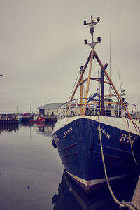 Boats in sea