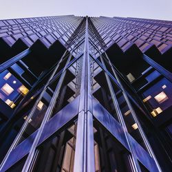 Low angle view of modern building