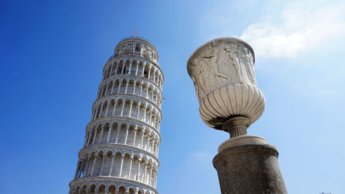 Low angle view of statue