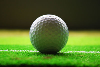 Close-up of ball on table