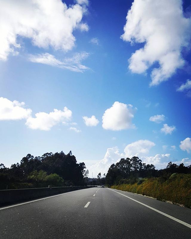 ROAD PASSING THROUGH EMPTY ROAD