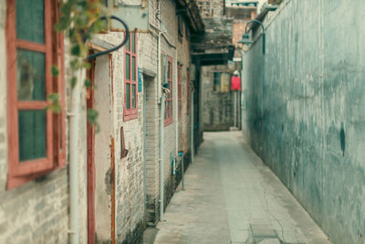 Alley in the shiwan artistic ceramics factory