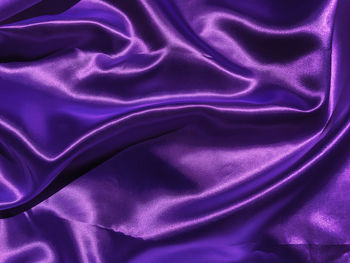 Full frame shot of purple curtain