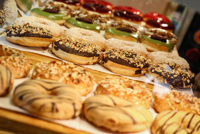 Close-up of food in plate on table