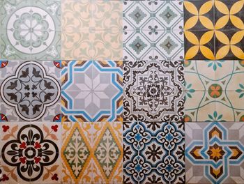 Full frame shot of multi colored pattern