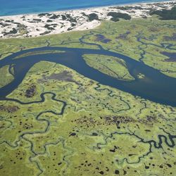Aerial view of landscape