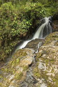 View of waterfall