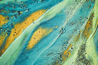 Full frame shot of rock on wall