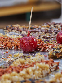 Crunchy with hazelnut and almond walnut