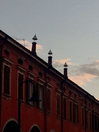 Low angle view of built structure