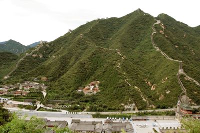 Scenic view of mountains