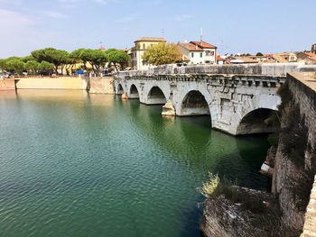 Bridge over river