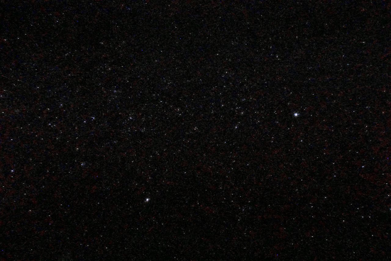 FULL FRAME SHOT OF STARS IN SKY AT NIGHT