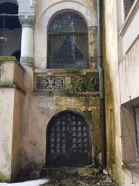 Low angle view of old building