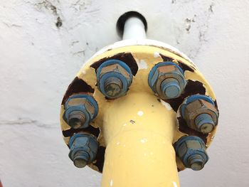 Close-up of fire hydrant