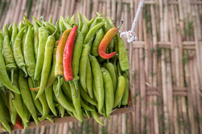 Close-up of vegetables on table