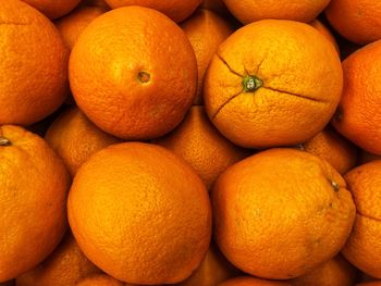 Full frame shot of oranges