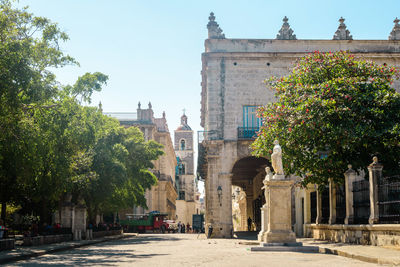 View of historic building against sky