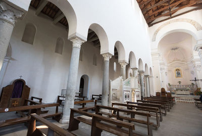 Panoramic view of church and building