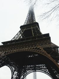 Low angle view of tower against sky