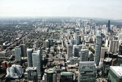 Aerial view of cityscape