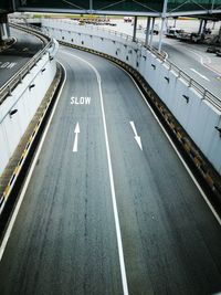 Road in city