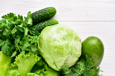 Close-up of cabbage
