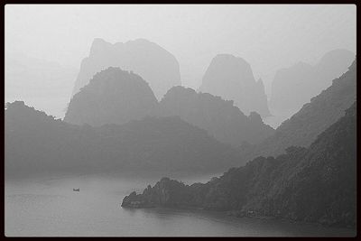 Rocks in water