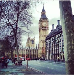 Buildings in city